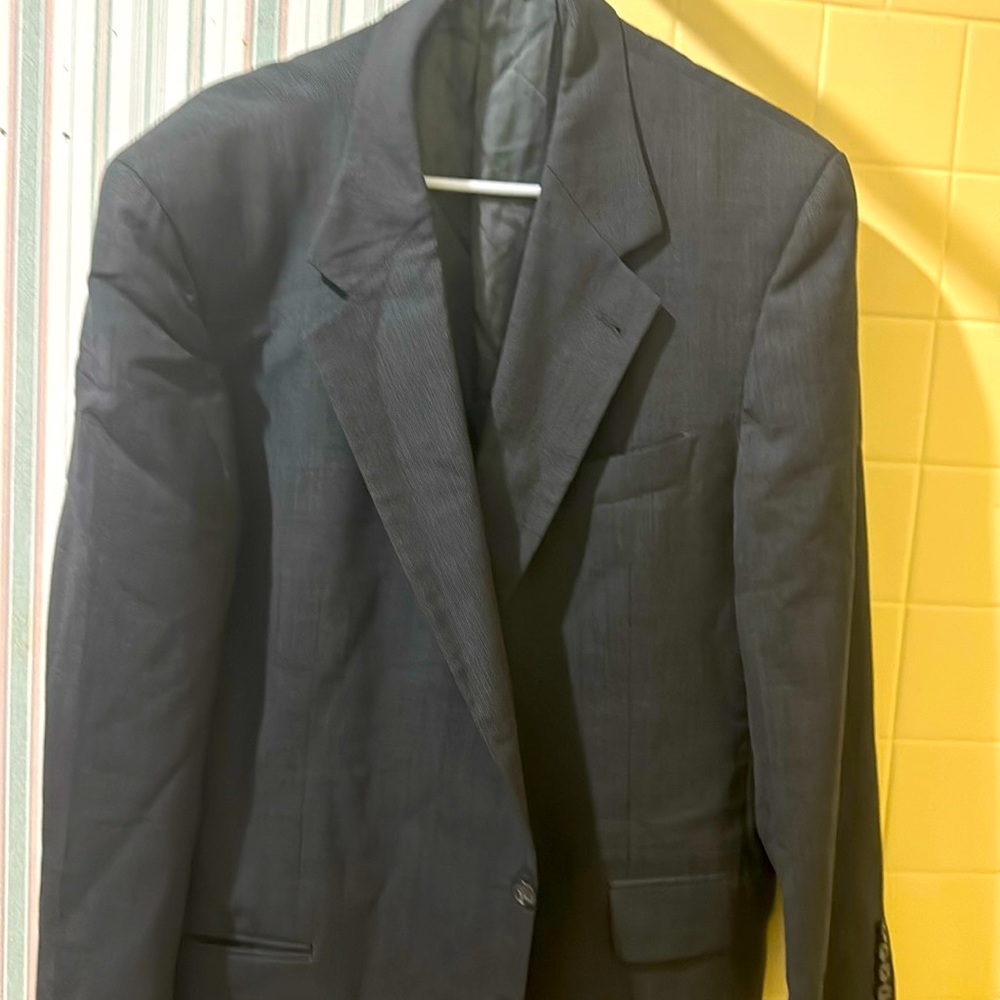 Grey men’s suit jacket. Joseph abound for Nordstrom. X/l